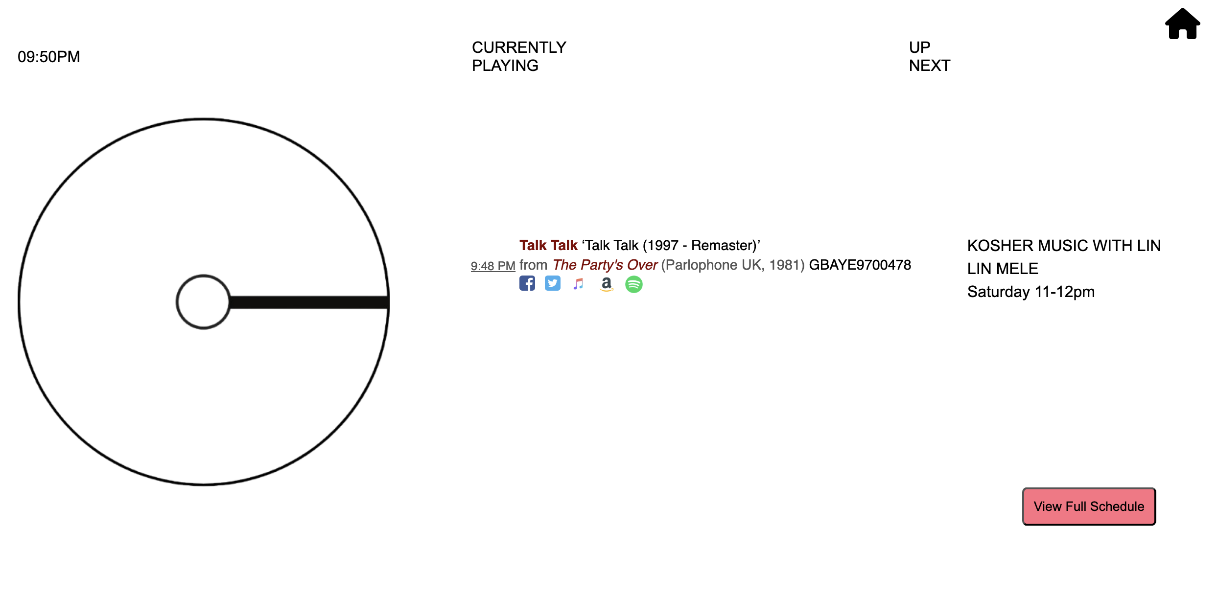 Brown Student Radio Website